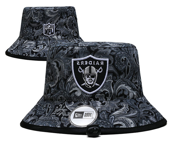 Las Vegas Raiders Stitched Bucket Hats 0112